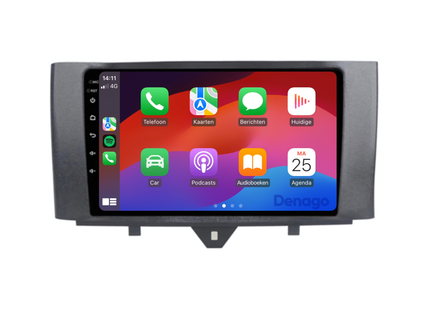 Smart Fortwo Autoradio | 2011 t/m 2015 | Android 13 & CarPlay