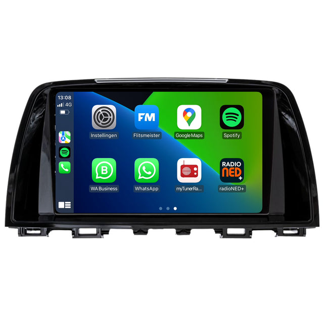 Mazda 6 | Android 13 | Autoradio | 2012 t/m 2015 | CarPlay & Android Auto