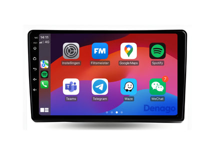 Opel Astra H & Zafira B CarPlay autoradio | 2005 t/m 2014 | Denago DNG-A335 | 9 inch | Android 13 | Draadloos CarPlay & Android Auto