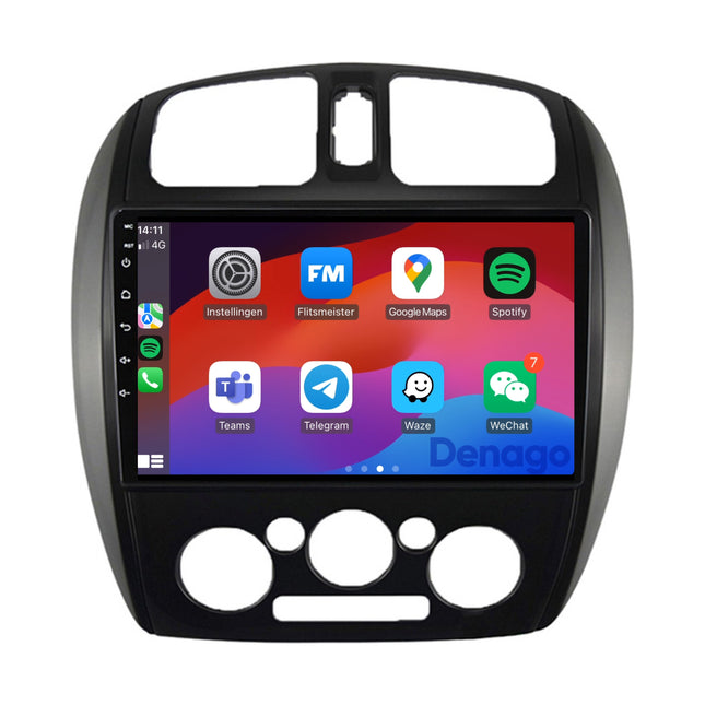 Mazda 323 CarPlay autoradio | 2003 t/m 2009 | Denago DNG-A300 | 9 inch | Android 13 | Draadloos CarPlay & Android Auto