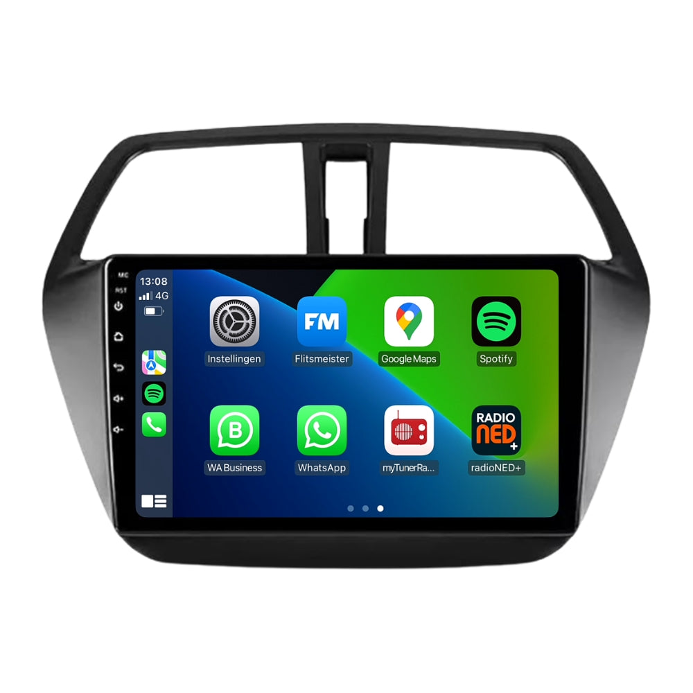 Suzuki SX4 | Androide 13 | Radio de coche | 2013 a 2021 | CarPlay y Android Auto