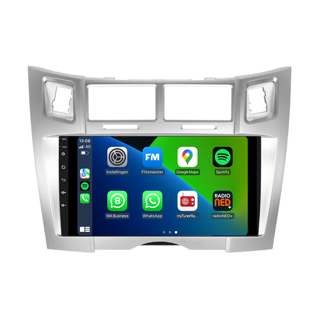 Toyota Yaris | Android 13 | Autoradio | 2005 t/m 2012 | CarPlay & Android Auto