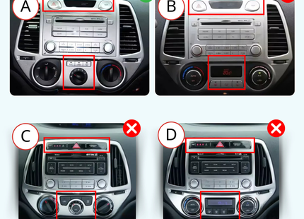 Hyundai i20 CarPlay autoradio | 2008 t/m 2014 | Denago DNG-A83 | 9 inch | Android 13 | Draadloos CarPlay & Android Auto