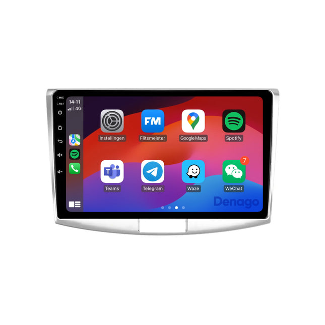 Volkswagen Passat CarPlay autoradio | 2010 t/m 2014 | Denago DNG-A243 | 9 inch | Android 13 | Draadloos CarPlay & Android Auto