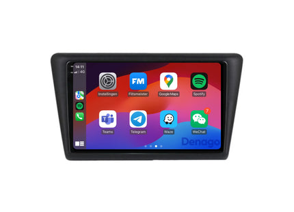 Skoda Rapid CarPlay autoradio | 2012 t/m 2016 | Denago DNG-A211 | 9 inch | Android 13 | Draadloos CarPlay & Android Auto