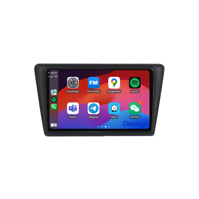 Skoda Rapid CarPlay autoradio | 2012 t/m 2016 | Denago DNG-A211 | 9 inch | Android 13 | Draadloos CarPlay & Android Auto