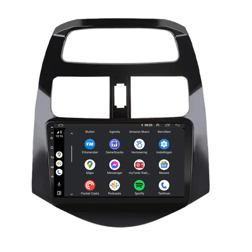 Chevrolet Spark | Android 13 | Car radio | 2009 to 2015 | CarPlay & Android Auto
