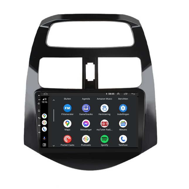 Chevrolet Spark | Android 13 | Radio del coche | 2009 a 2015 | CarPlay & Android Auto