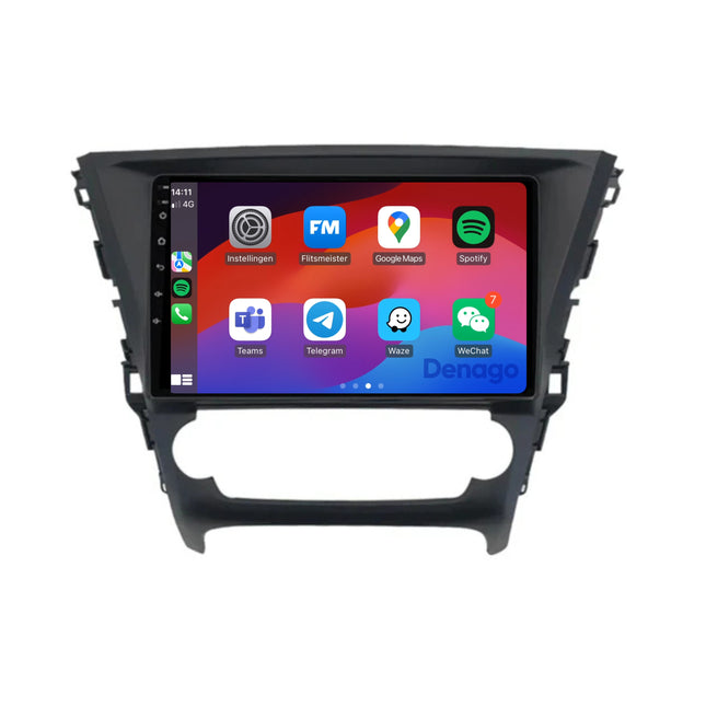 Toyota Avensis CarPlay autoradio | 2015 t/m 2018 | Denago DNG-A220 | 9 inch | Android 13 | Draadloos CarPlay & Android Auto