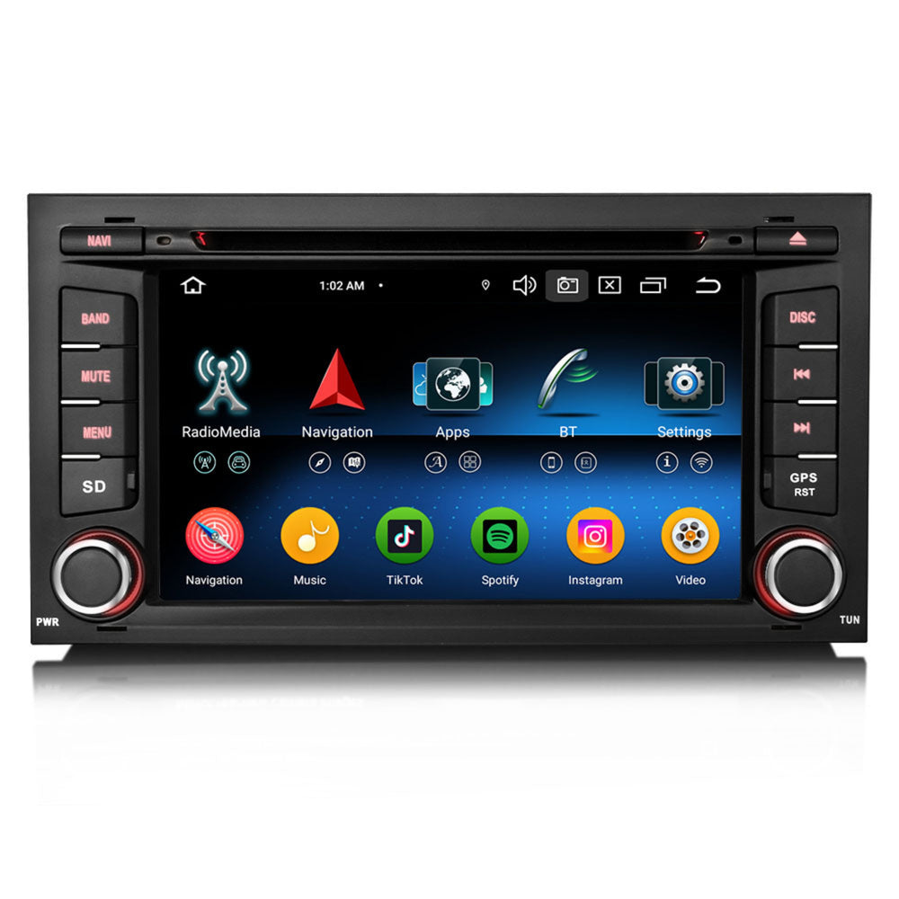 Seat Ibiza 6J | León 5F | CarPlay y Android Auto | radio de coche | 2013 a 2017 | Androide 13 | 4+64GB