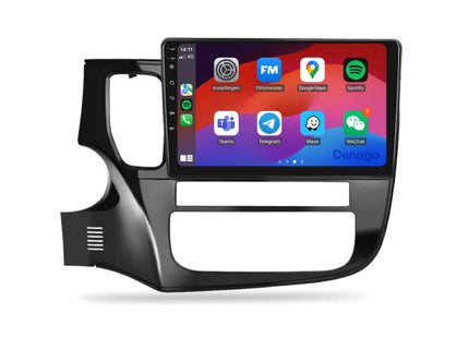 Mitsubishi Outlander CarPlay autoradio | 2012 t/m 2019 | Denago DNG-A124 | 10 inch | Android 13 | Draadloos CarPlay & Android Auto