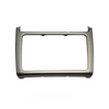 Volkswagen Polo 2 DIN Autoradio Inbouwframe | 2014 t/m 2017 | Dashboard Paneel | Zilvergrijs