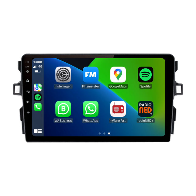 Toyota Auris | Android 13 | Autoradio | 2006 t/m 2012 | CarPlay & Android Auto