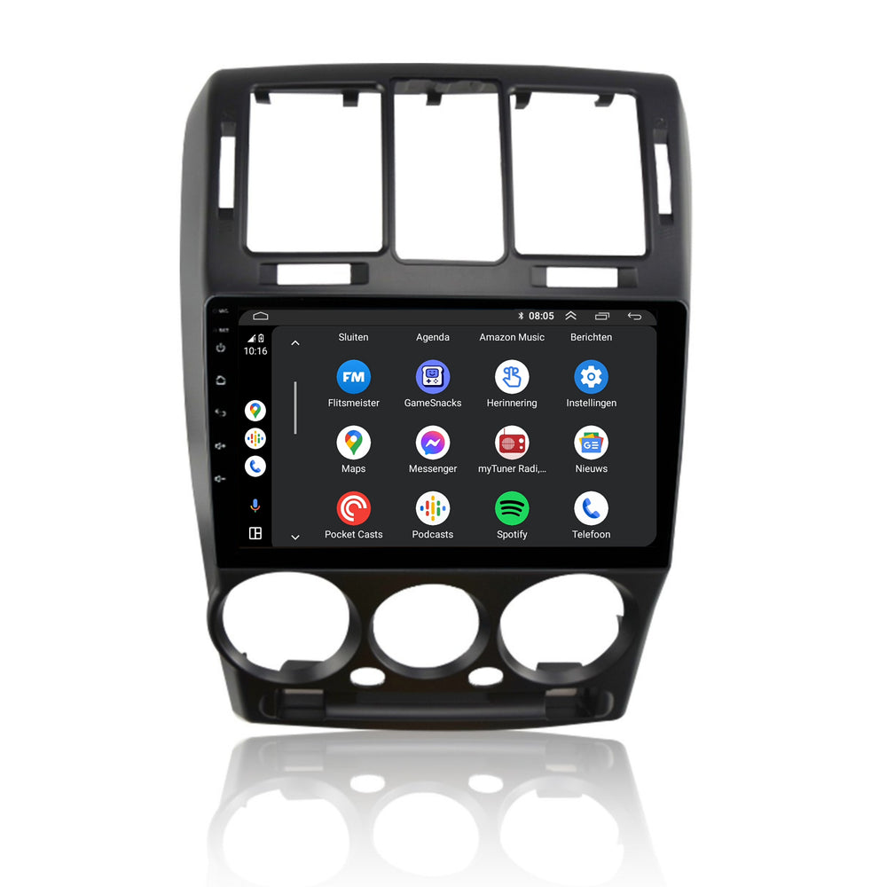 Hyundai Getz | Radio de coche | 2002 a 2011 | Carplay y Android Auto