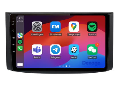 Chevrolet Aveo CarPlay autoradio | 2006 t/m 2012 | Denago DNG-A184 | 9 inch | Android 13 | Draadloos CarPlay & Android Auto