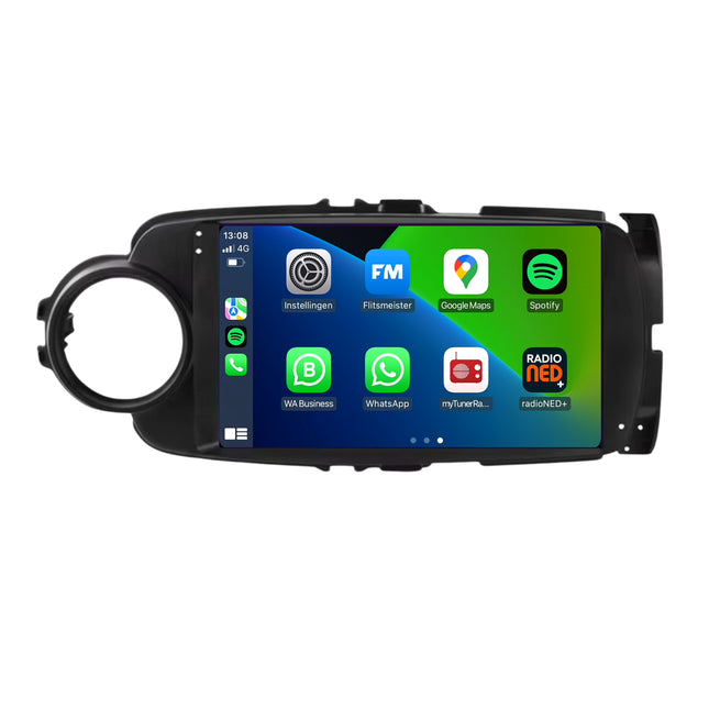 Toyota Yaris | Android 13 | Autoradio | 2011 t/m 2019 | CarPlay & Android Auto