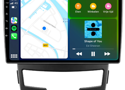 Ssangyong Karando | Android 13 | Autoradio | 2011 t/m 2014 | CarPlay & Android Auto