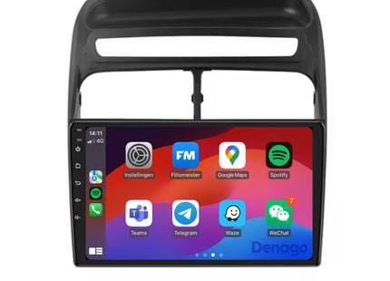 Fiat Punto & Linea CarPlay autoradio | 2007 t/m 2012 | Denago DNG-A294 | 9 inch | Android 13 | Draadloos CarPlay & Android Auto