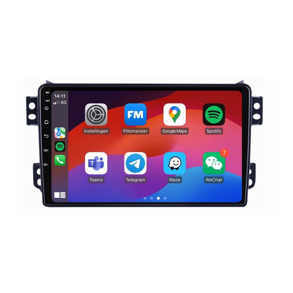 Autoradio Suzuki Splash compatible CarPlay | 2008 à 2015 | Denago DNG-A244 | Écran 9 pouces | Android 13 | CarPlay sans fil & Android Auto