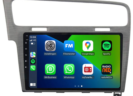 Volkswagen Golf 7 | Android 13 | Autoradio | 2012 t/m 2020 | Carplay & Android Auto | Grijs