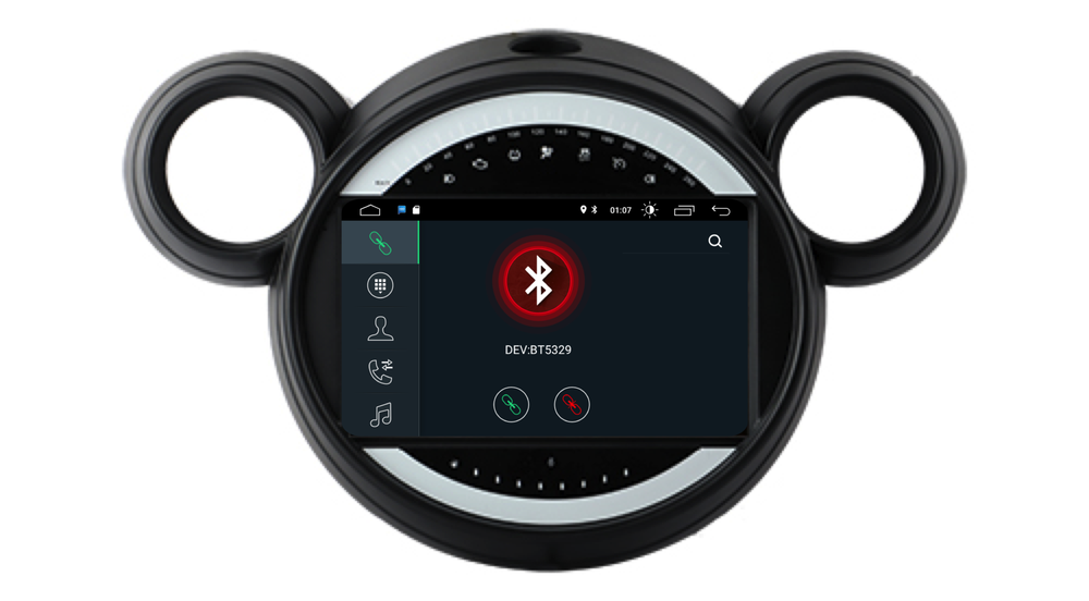Mini Cooper CarPlay Autoradio R60 | 2011 à 2014 | Androïde