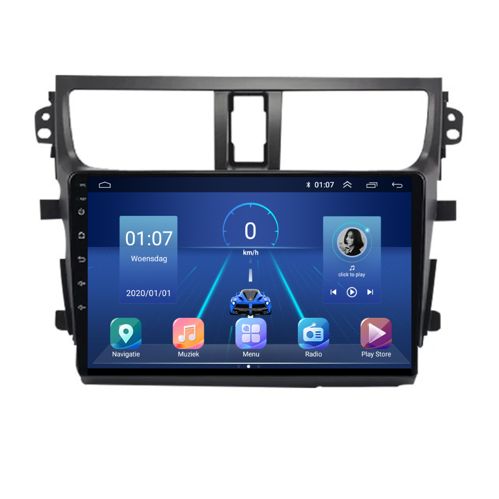 Suzuki Celerio | Android 13 | Autoradio | 2015 t/m 2020 | CarPlay & Android Auto