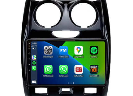 Dacia Duster | Android 13 | Autoradio | 2013 t/m 2017 | CarPlay & Android Auto