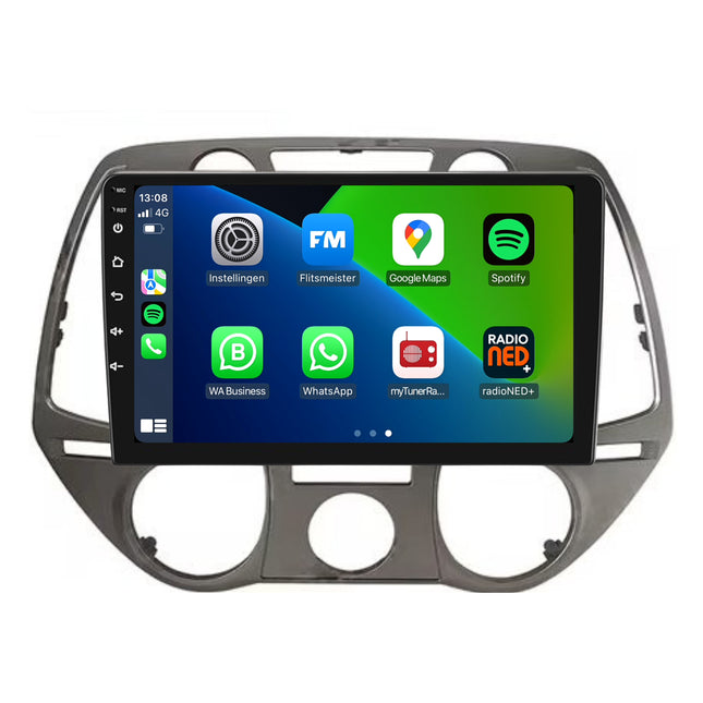 Hyundai I20 | 2008 a 2014 | Androide 13 | Apple Carplay inalámbrico y Android automático
