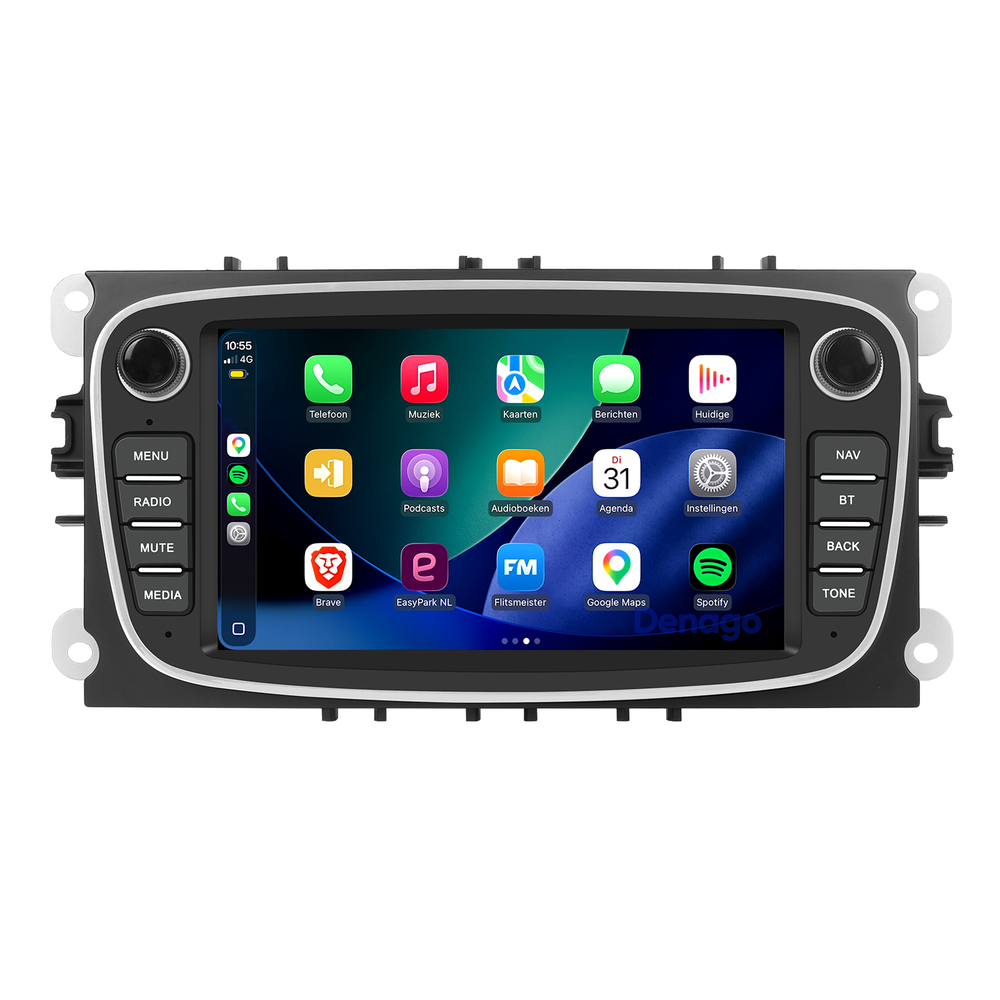 Carplay suitable for Ford | S-Max | Mondeo | Galaxy | Focus| 4GB + 64GB | Android Auto