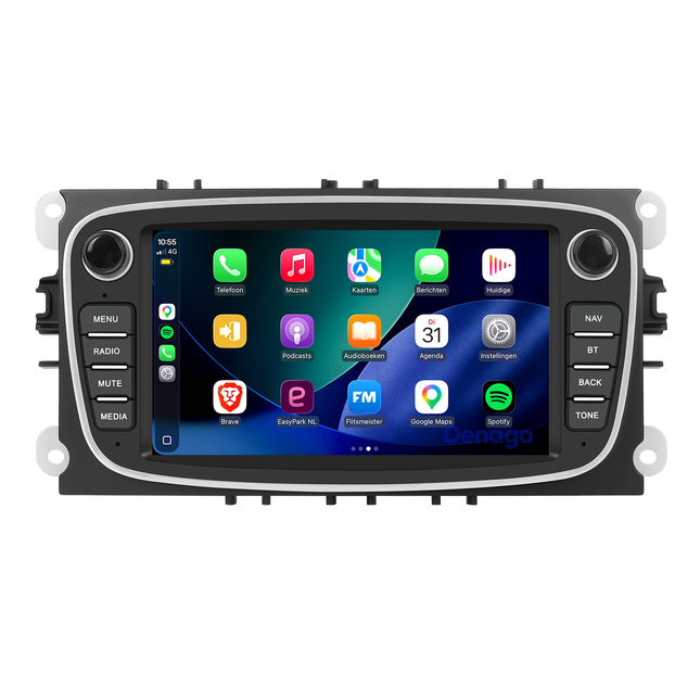 Radio-navigation pour voiture Ford | Android 10 | Mondeo Focus S-max