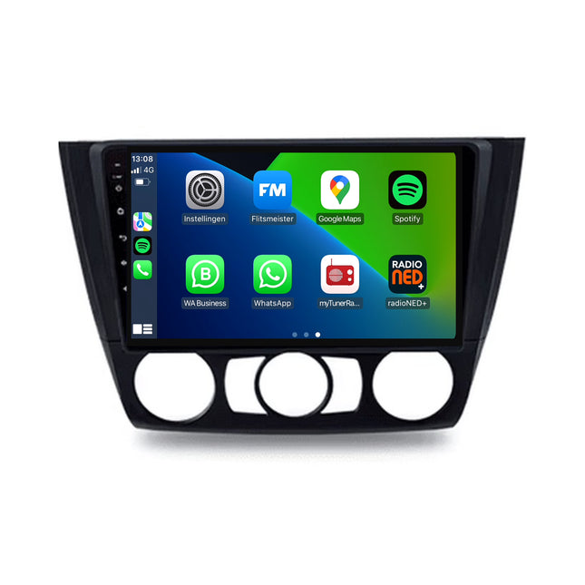 BMW 1 Serie E81 E82 E87 E88 | Android 13 | Autoradio | 2004 t/m 2012 | CarPlay & Android Auto