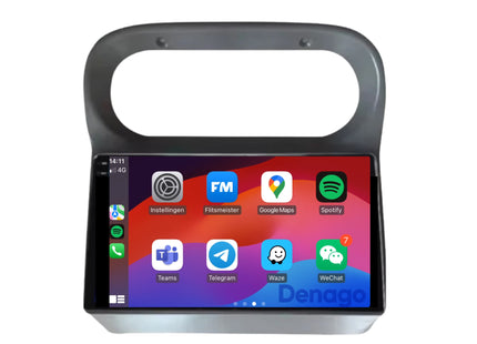 Renault Twingo CarPlay autoradio | 2005 t/m 2013 | Denago DNG-A302 | 9 inch | Android 13 | Draadloos CarPlay & Android Auto