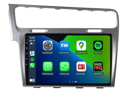 Volkswagen Golf 7 | Android 13 | Autoradio | 2012 t/m 2020 | Carplay & Android Auto | Zilver