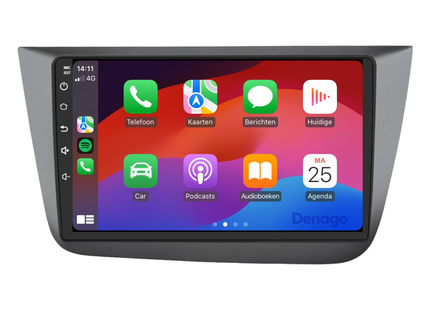 Seat Altea Autoradio | 2004 t/m 2015 | Android 13 & CarPlay