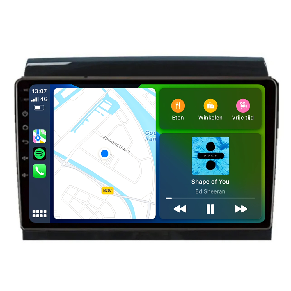 Fiat Ducato | Puente Citroën | Peugeot Boxer | Androide 13 | Radio de coche | 2006 a 2021 | Carplay y Android Auto