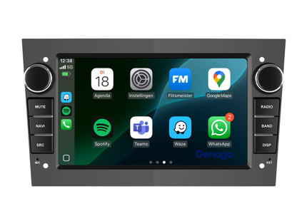 Opel Astra Corsa Zafira Tigra Omega Meriva Combo | 2000 t/m 2013 | Android 13 | Carplay & Android Auto |