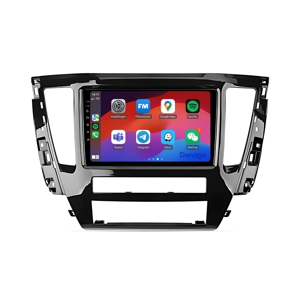 Radio para coche Mitsubishi Pajero CarPlay | 2019 a 2025 | Denago DNG-A186 | 9 pulgadas | Androide 13 | CarPlay inalámbrico y Android Auto