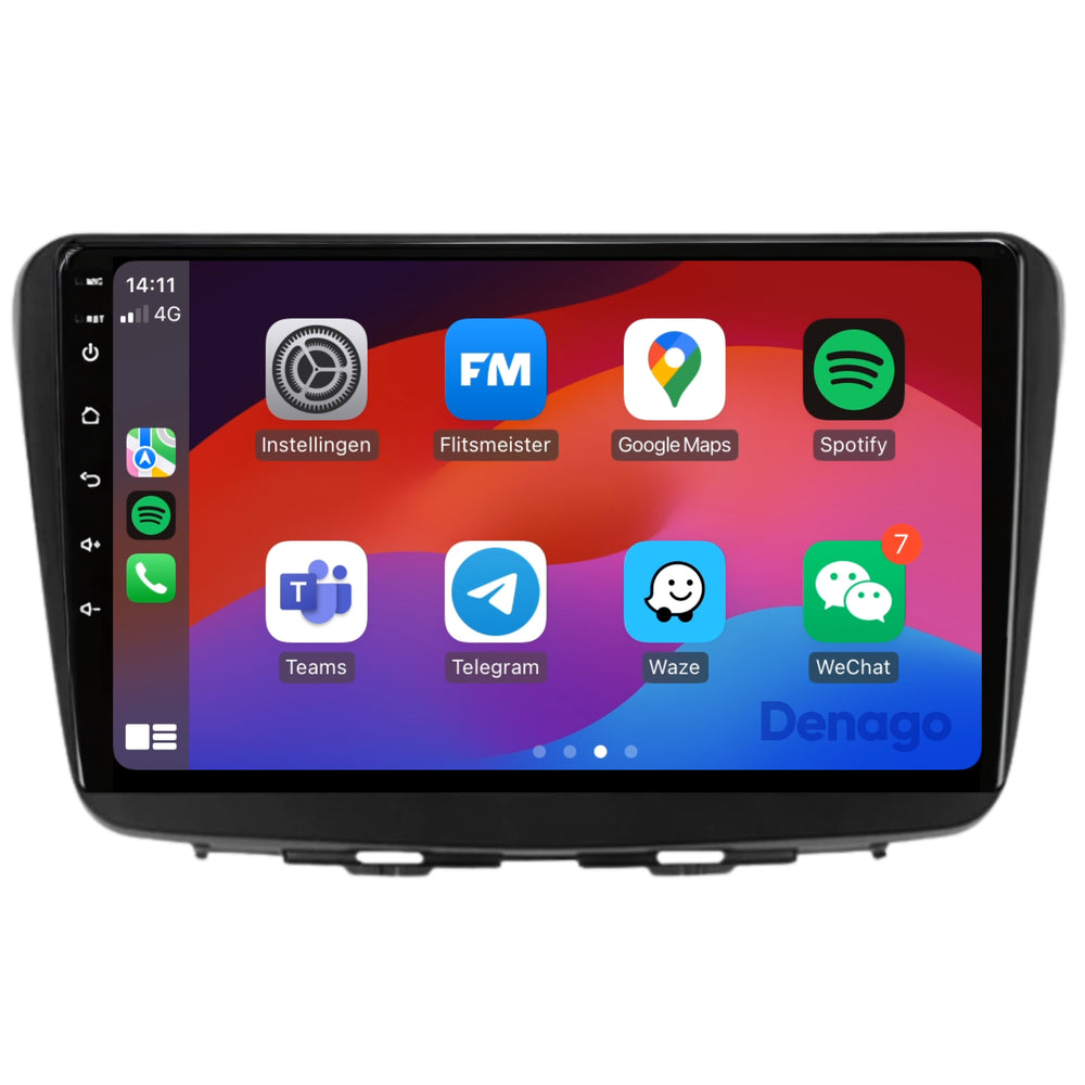 Radio de coche Suzuki Baleno CarPlay | 2015 a 2020 | Denago DNG-A143 | 9 pulgadas | Androide 13 | CarPlay inalámbrico y Android Auto