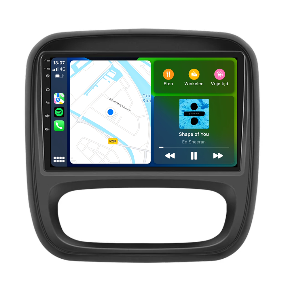 Renault Trafic | Android 13 | Autoradio | 2015 t/m 2021 | Carplay &  Android Auto