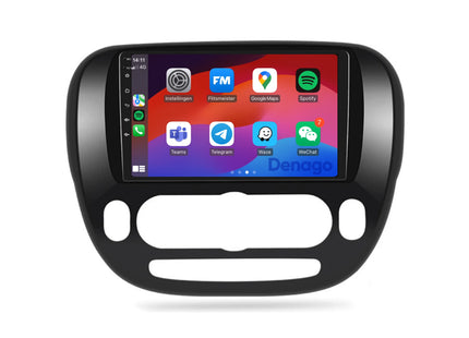 Kia Soul CarPlay autoradio | 2014 t/m 2018 | Denago DNG-A198 | 9 inch | Android 13 | Draadloos CarPlay & Android Auto