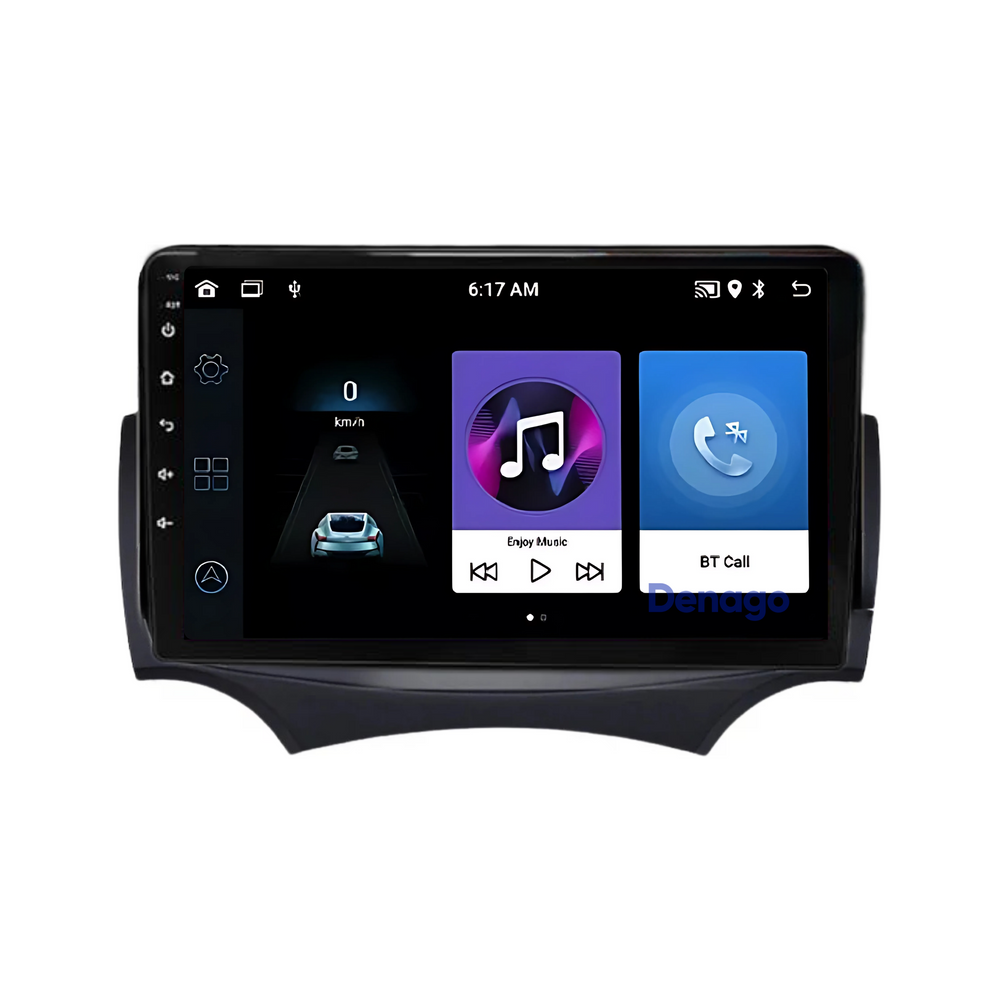 Radio para coche Ford Ka CarPlay | 2007 a 2016 | Denago DNG-A77 | 9 pulgadas | Androide 13 | CarPlay inalámbrico y Android Auto