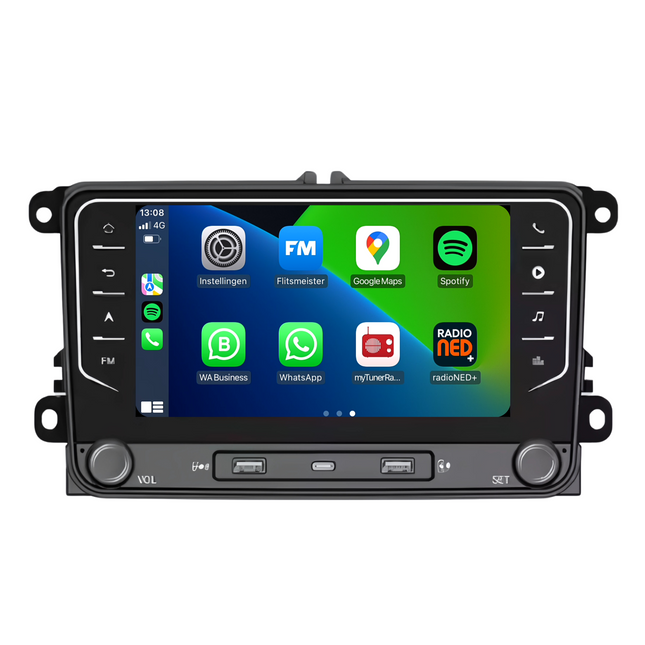 Volkswagen | Seat | Skoda | Autoradio | 2003 t/m 2020 | Android 13 | Carplay & Android Auto