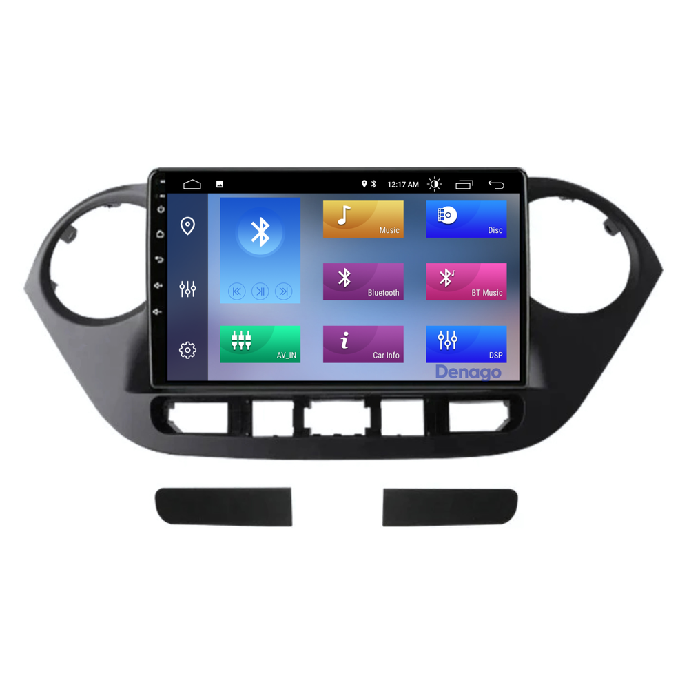 Radio de coche Hyundai i10 CarPlay | 2014 a 2017 | Denago DNG-A16 | 9 pulgadas | Androide 13 | CarPlay inalámbrico y Android Auto