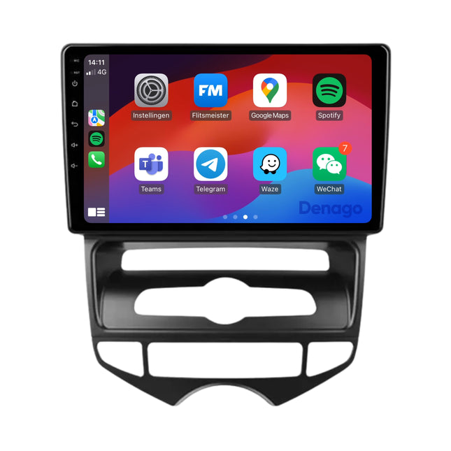 Hyundai IX20 CarPlay autoradio | 2010 t/m 2019 | Denago DNG-A364 | 9 inch | Android 13 | Automatische Airco | Draadloos CarPlay & Android Auto