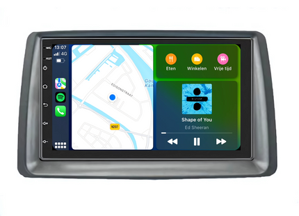 Fiat Panda | Autoradio | 2003 t/m 2012 | Android 13 | Carplay & Android Auto | 7 INCH
