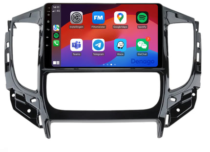 Mitsubishi Triton CarPlay autoradio | 2015 t/m 2022 | Denago DNG-A177 | 9 inch | Android 13 | Draadloos CarPlay & Android Auto