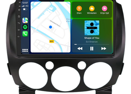 Mazda 2 Android Autoradio | 2008 t/m 2014 | CarPlay