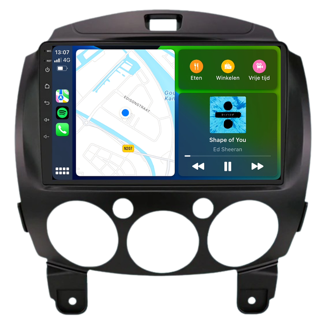 Mazda 2 Android Autoradio | 2008 t/m 2014 | CarPlay