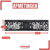 Cartronix RV-420 PRO license plate holder with camera | Full HD
