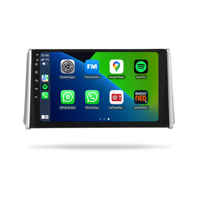 Toyota RAV4 | Android 13 | Autoradio | 2019 t/m 2022 | CarPlay & Android Auto